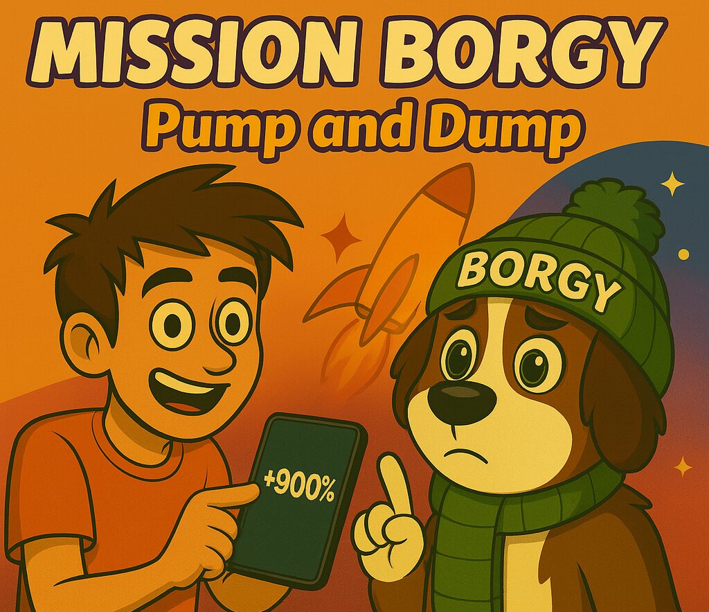 How to Spot a Crypto Scam – Borgy Explains Pump & Dump ⚠️